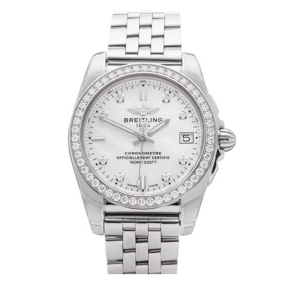 Simple But Superb, UK Female 1:1 Copy Breitling Galactic A7433053 Watches For Sale