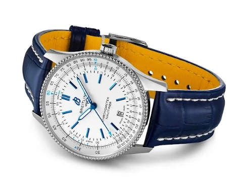 Fake Breitling – Super Clone Navitimer Automatic 41 Silver and Blue Limited Edition